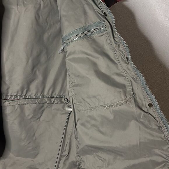 Eddie Bauer Vintage Goretex Dusty Pink Mauve Hooded Jacket Size Small - Picture 14 of 14